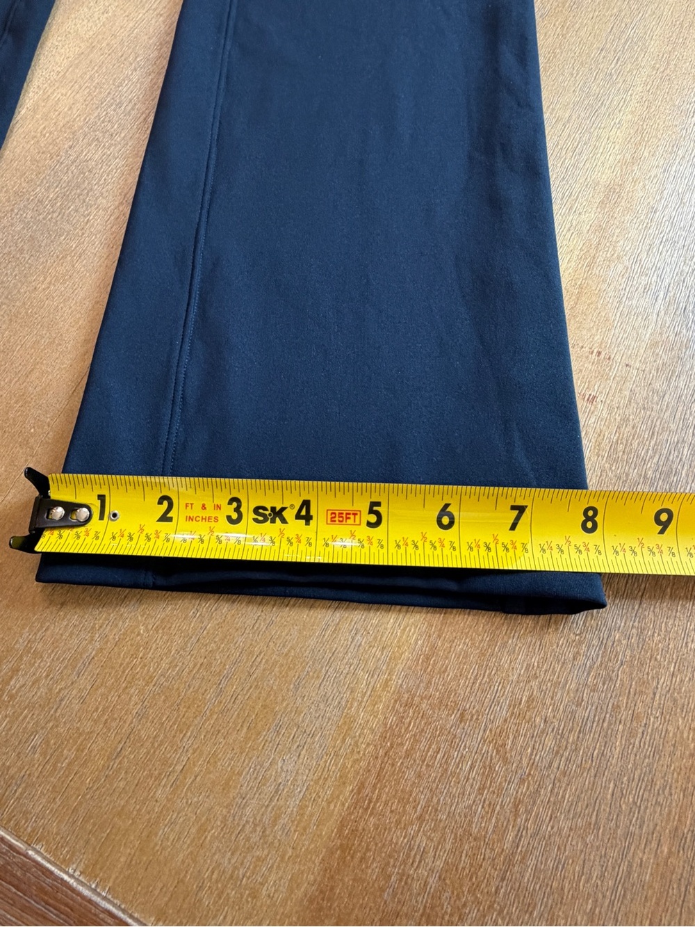 Lululemon Smooth Fit Pull On High-Rise Full Length Pants Blue Luxtreme Size 4 - Picture 9 of 13